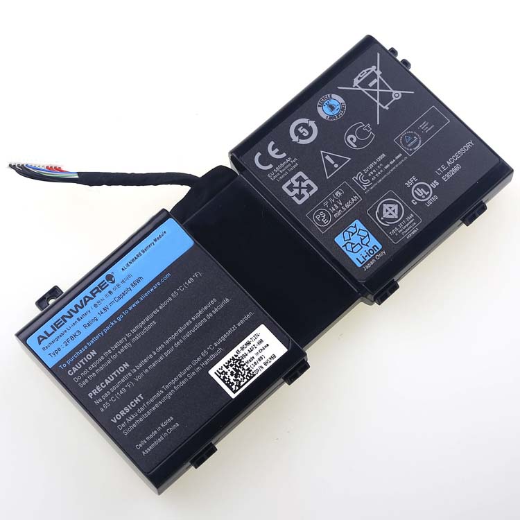 2F8K3,0G33TT,0KJ2PX PC batterie pour Dell Alienware 17 18 17x 18x