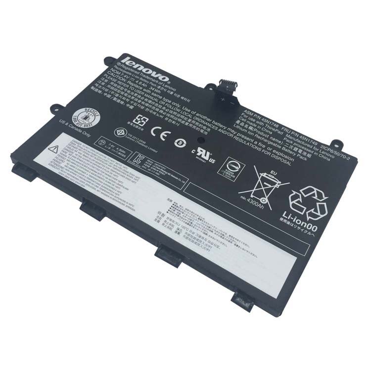 45N1750,45N1751 PC batterie pour Lenovo ThinkPad Yoga 11E Series