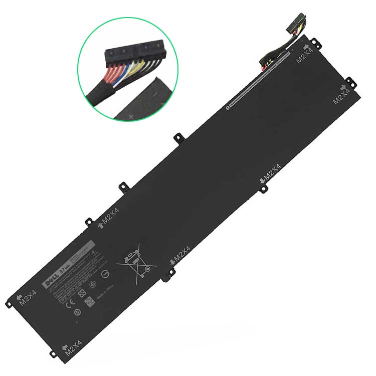 6GTPY,5XJ28 PC batterie pour Dell XPS 15 9560 9570 9550 Precision 5510 5520 M5520 5530