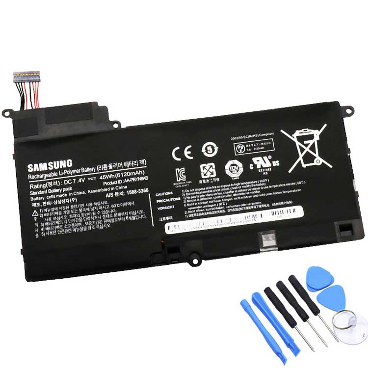 AA-PBYN8AB PC batterie pour Samsung 530U4B NP530U4B NP530U4BI AA-PBYN8AB