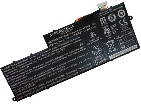 AC13C34 PC batterie pour Acer Aspire V5 122P E3-112-C3XN E3-111-C5Q2 E3-111-C4U8 AC13C34 