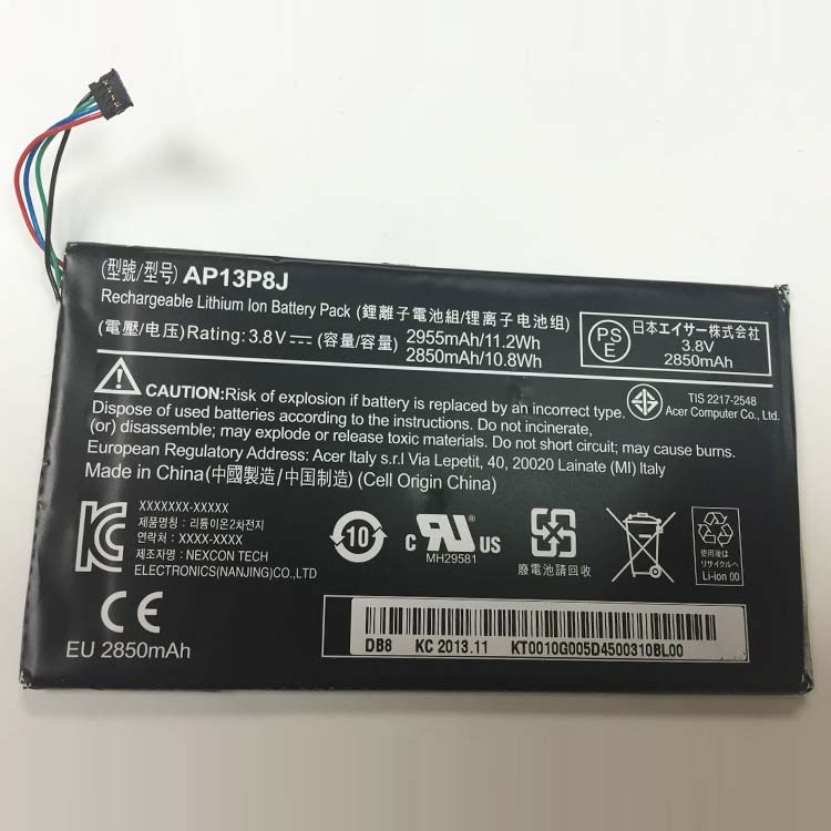 AP13P8J PC batterie pour Acer Iconia Tab B1-720 Tablet