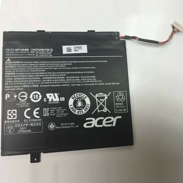 AP14A8M,AP14A4M PC batterie pour Acer Aspire Switch 10 SW5-011 SW5-012