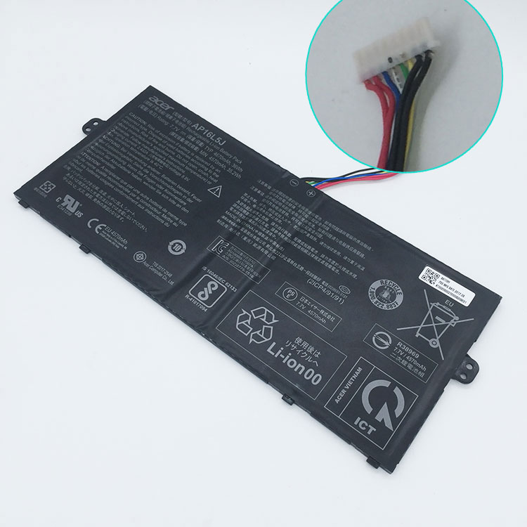 AP16L5J,2ICP4/91/91 PC batterie pour Acer Swift 5 SF514-52T Spin 1 SP111-32N