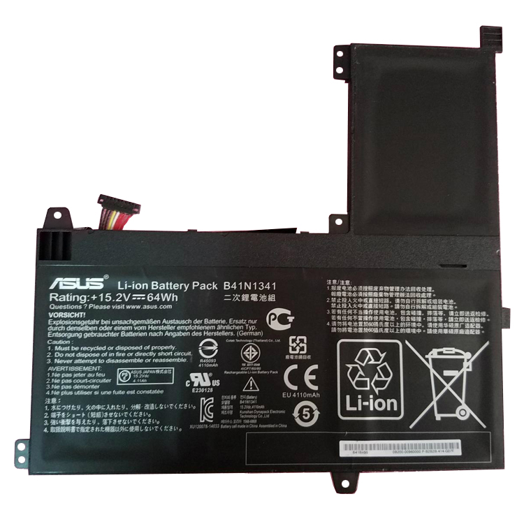 B41N1341 PC batterie pour Asus Q502 Q502LA Series