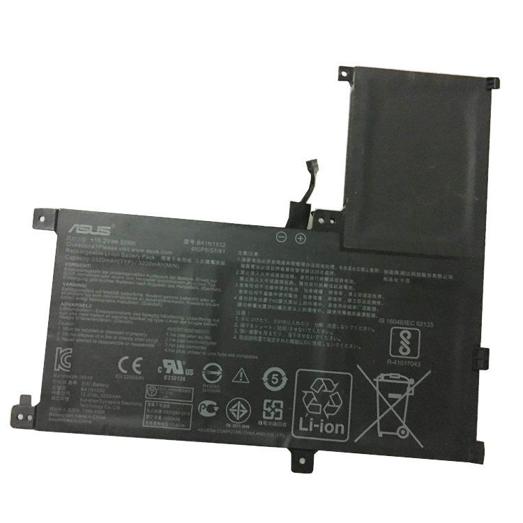 B41N1532,0B200-02010100, PC batterie pour Asus Q504UA 15.6