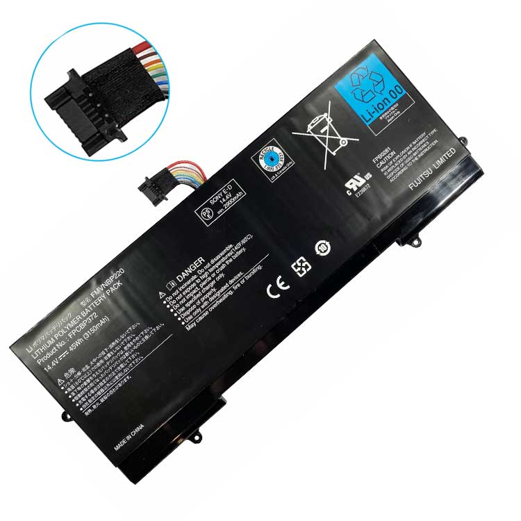 FMVNBP220,FPCBP372 PC batterie pour Fujitsu Lifebook U772 Series