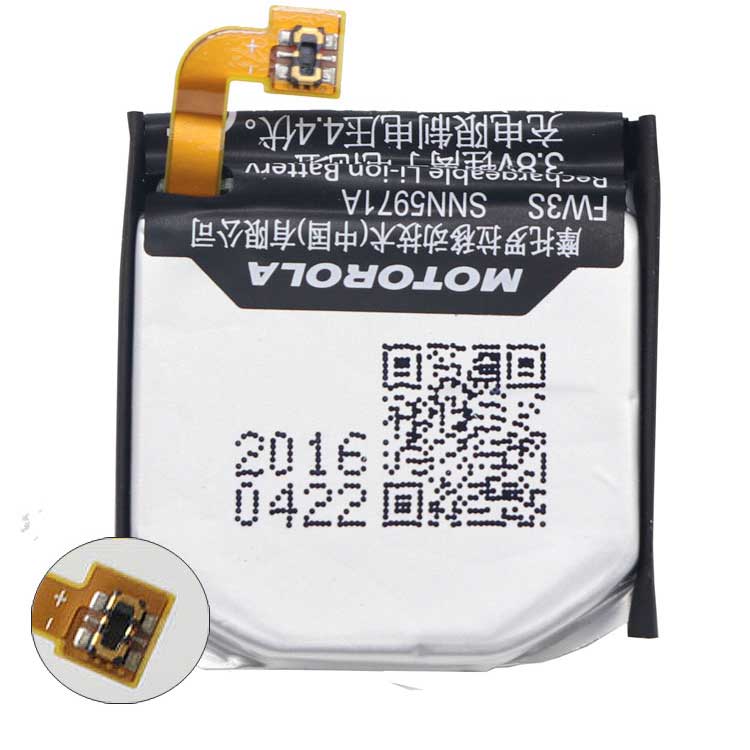 SNN5971A PC batterie pour Moto 360 2nd-Gen 2015 Smart Watch FW3S
