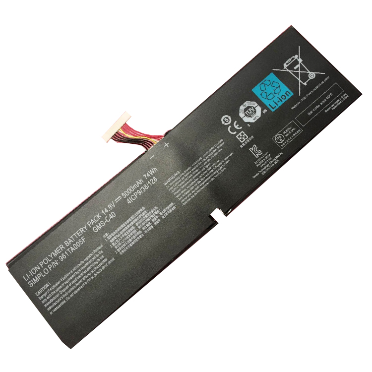 GMS-C40 PC batterie pour RAZER  Blade Pro 17 RZ09-0099