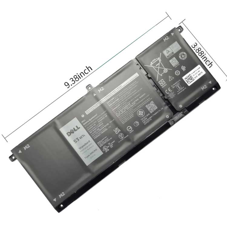 H5CKD PC batterie pour Dell Latitude 3410 3510 Inspiron 5300