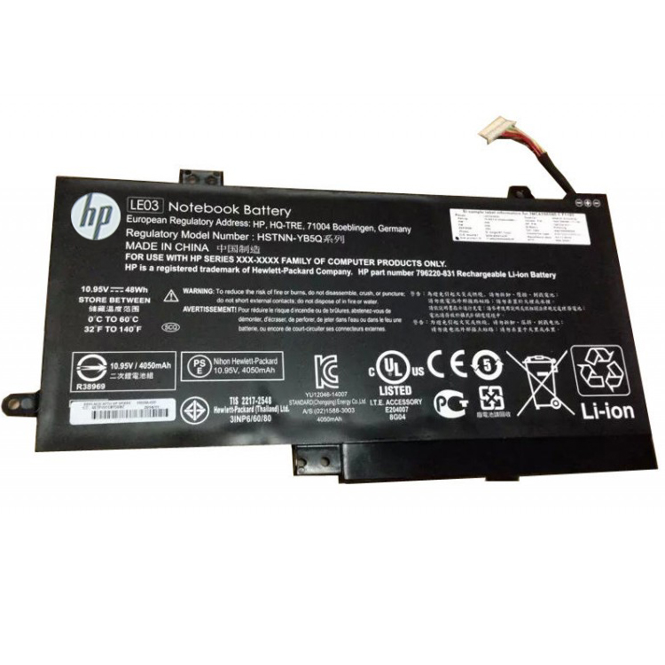 HSTNN-YB5Q PC batterie pour HP LE03 Pavilion x360