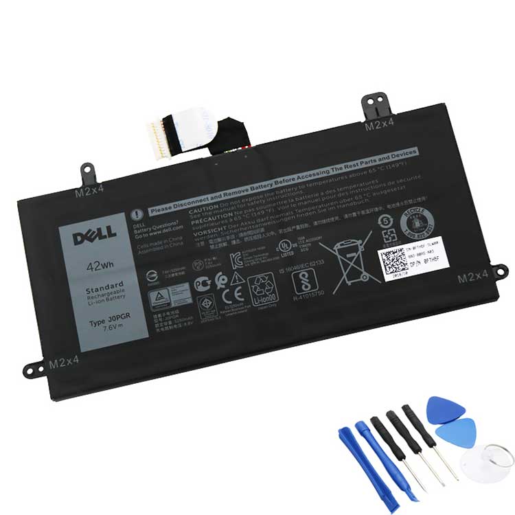 J0PGR,1WND8,T17G PC batterie pour Dell Latitude 5285 5290 tablet