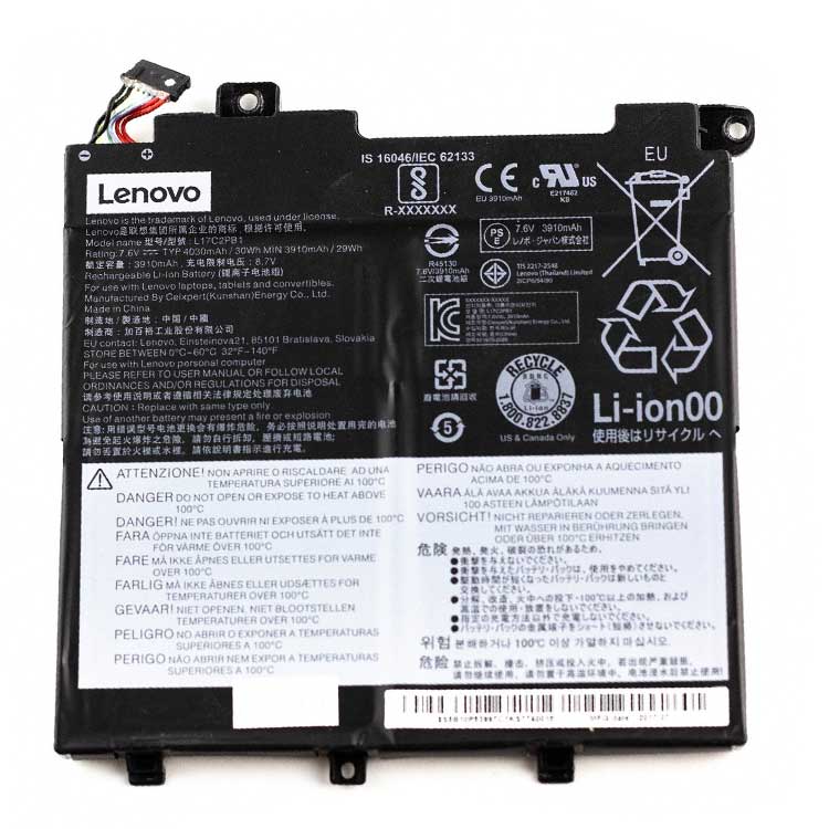 L17C2PB2,L17M2PB2,L17M2PB1 PC batterie pour Lenovo V130-14IGM-81HM009NGE V130-14ISK/IKB/ARR