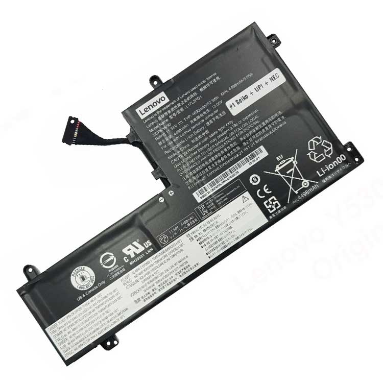 L17M3PG1 PC batterie pour Lenovo Legion Y530 Y530-15ICH Y540 Y7000 Y7000P