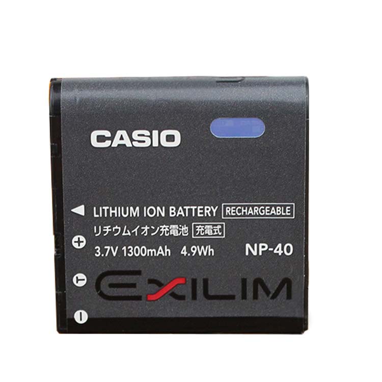 NP-40,NP-40DBA,NP-40DCA PC batterie pour Casio Exilim Zoom EX-Z600 EX-Z300 EX-Z100 EX-Z1200BK EX-Z200 EX-Z1050 EX-FC150 EX-Z450 EX-Z700