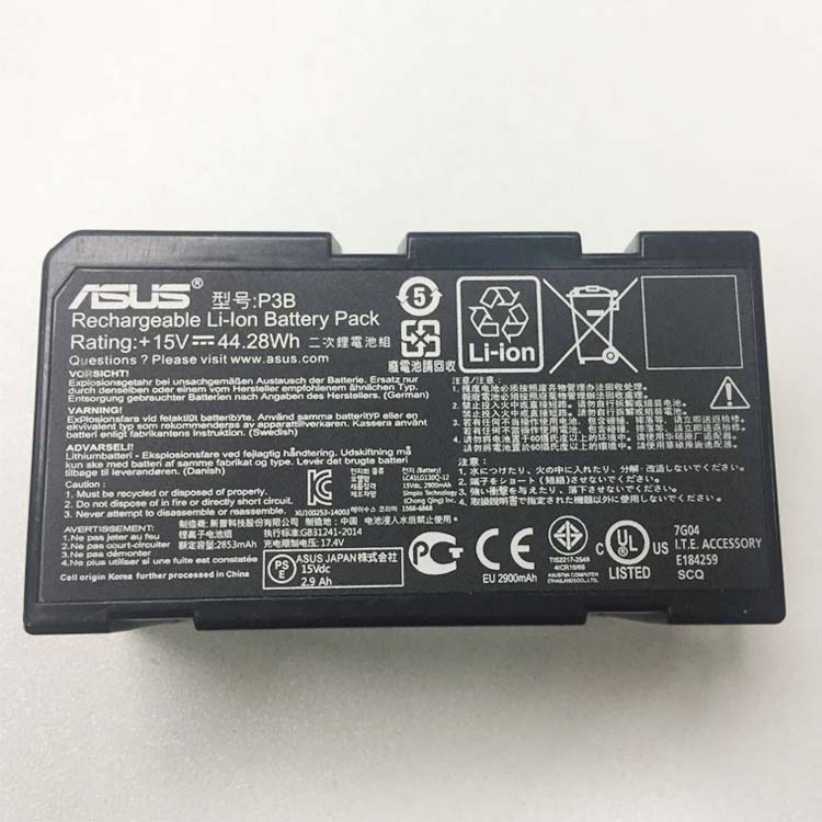 P3B PC batterie pour Asus P3B Projector