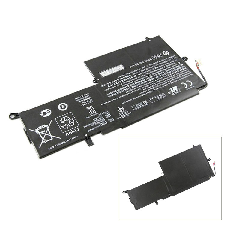 PK03XL PC batterie pour HP Spectre Pro x360 g1 g2 13-4000 HSTNN-DB6S 789116-005
