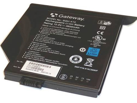 SQU-415,AHA63218436 PC batterie pour Gateway M280 CX200 CX2000 M255 NX260 SQU-415