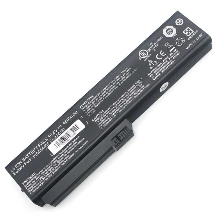 SQU-518,SQU-522 PC batterie pour Fujitsu Siemens PRO V3205 564E1GB Si1520 SQU-522
