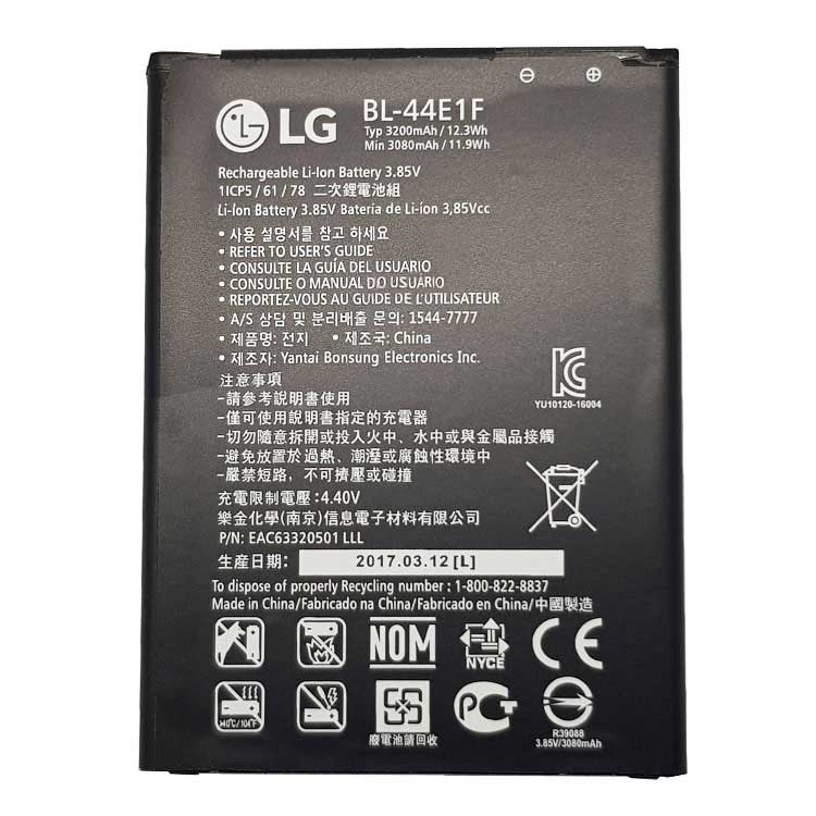 BL-44E1F smartphone batterie pour LG V20 H910 H918 VS995 LS997 US996 H990N F800