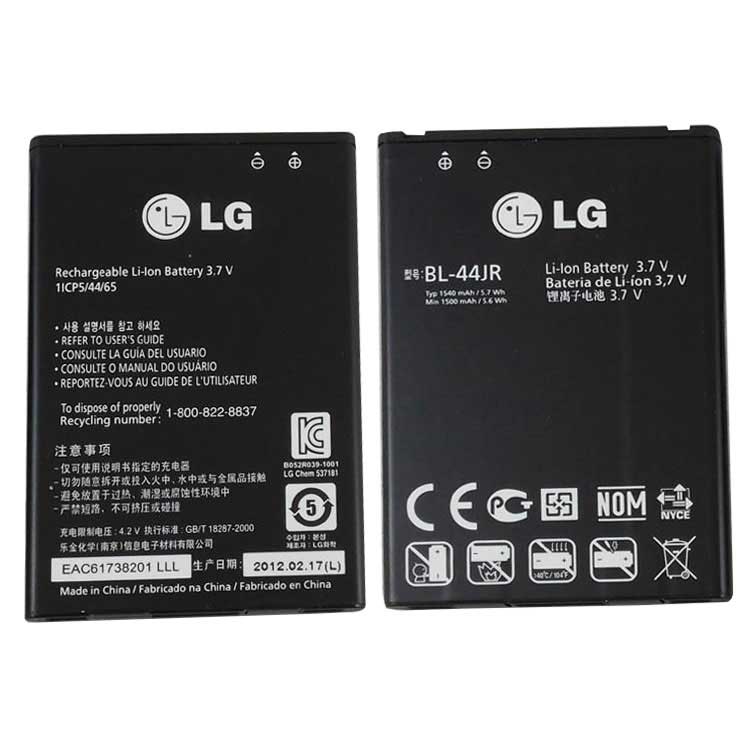 BL-44JR smartphone batterie pour LG Prada 3.0 Prada K2 P940