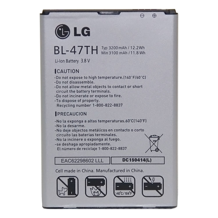 BL-47TH smartphone batterie pour LG Optimus G Pro 2 F350 F350K F350S F350L D837 D838