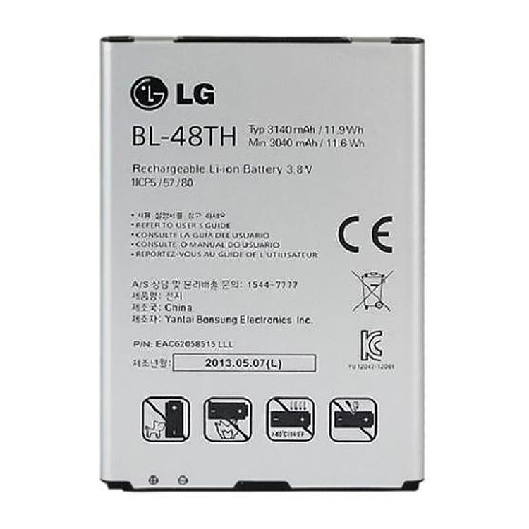 BL-48TH smartphone batterie pour LG E940 E977 F-240K F-240S Optimus G Pro E980