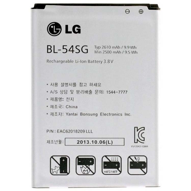 BL-54SG,BL-54SH smartphone batterie pour LG G2 D802 D801 F320 F340L LS980