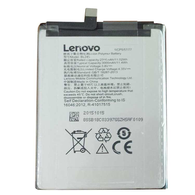 BL246 smartphone batterie pour Lenovo Vibe Max Z90 Z90-3 Z90-7