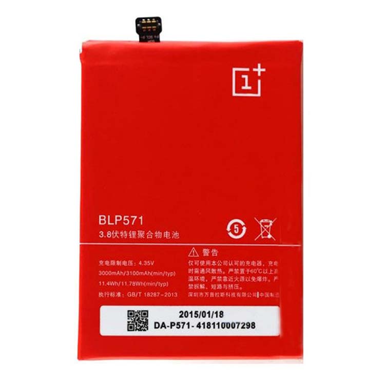 BLP571 smartphone batterie pour ONEPLUS ONE 1+ A0001