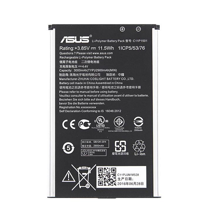 C11P1501 smartphone batterie pour ASUS ZenFone2 (ZE551KL) SELFIE 4G ZD551KL ZE551KL Z00UD