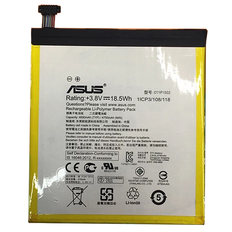C11P1502 smartphone batterie pour Asus ZenPad 10 Z300C P023