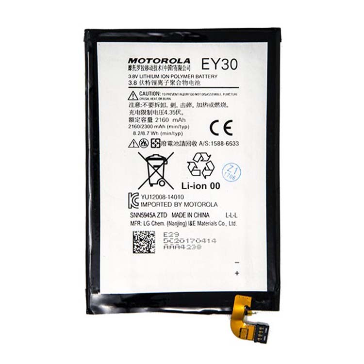 EY30 smartphone batterie pour Motorola XT1096 MOTO X 2ND GENERATION 2014