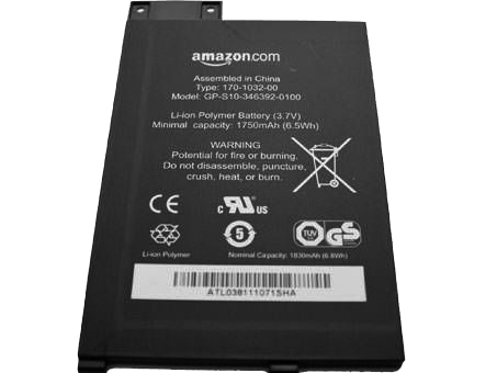 GP-S10-346392-0100 smartphone batterie pour Amazon Kindle 3 3G Wi-Fi GP-S10-346392-0100