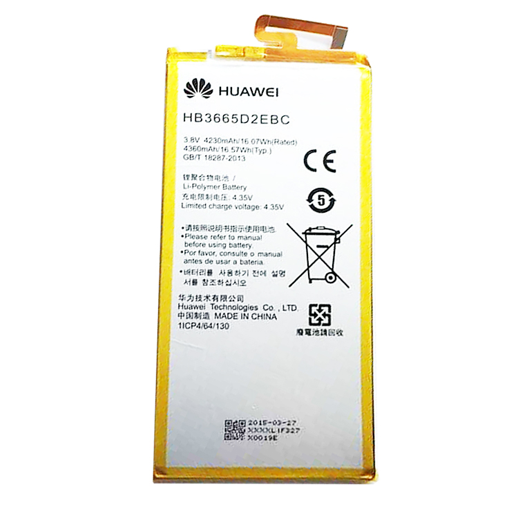 HB3665D2EBC smartphone batterie pour Huawei Ascend P8 Max DAV-703L DAV-713L
