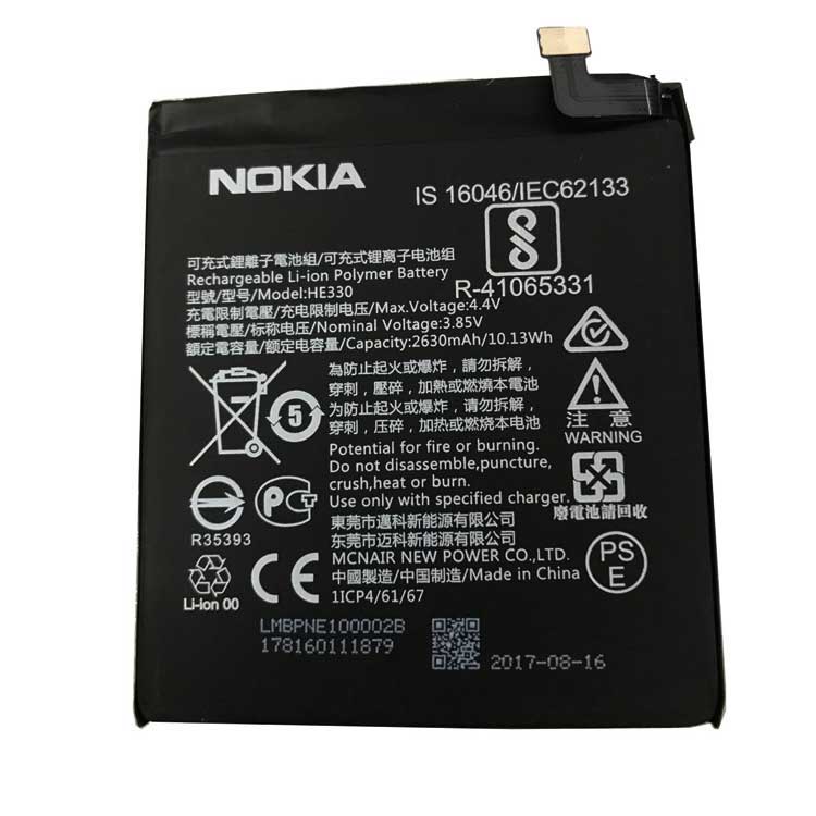 HE330 smartphone batterie pour Nokia 330