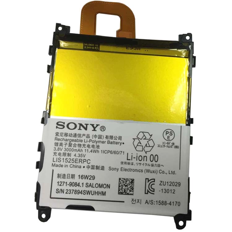 LIS1525ERPC smartphone batterie pour Sony Xperia Z1 L39h C6902 C6903 C6943 C6906