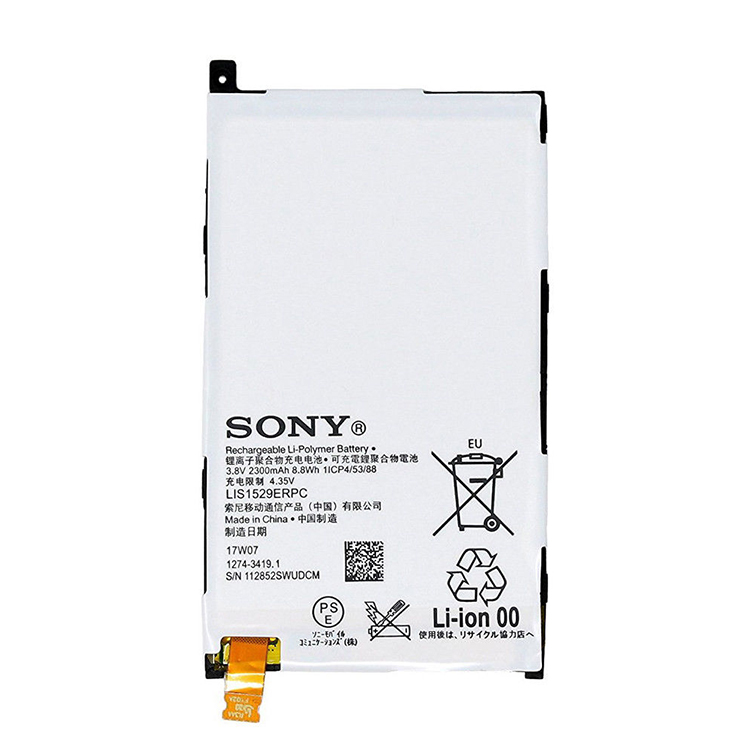 LIS1529ERPC smartphone batterie pour Sony Xperia Z1 Compact D5503 M51W/mini