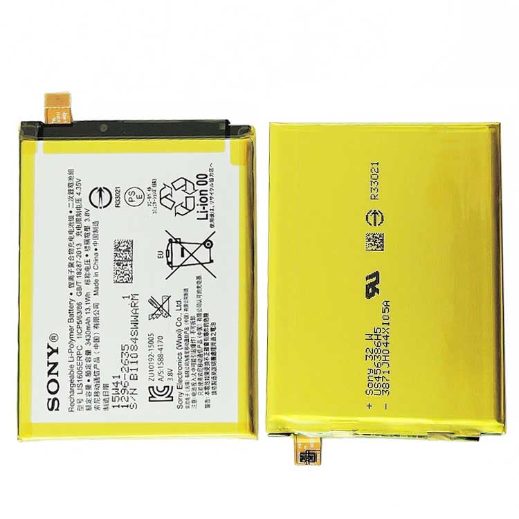 LIS1605ERPC smartphone batterie pour Sony Xperia Z5 Premium Dual / E6853 / E6883 with Tools