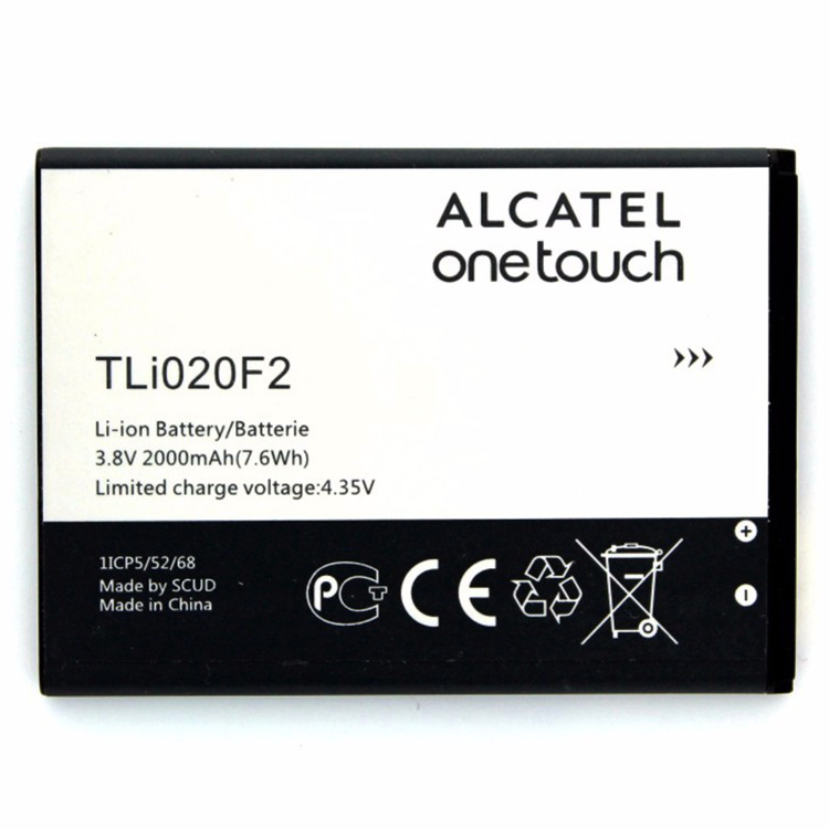 TLi017C1 smartphone batterie pour Alcatel One Touch OT-5027B DAWN OT-4060O STREAK OT-4060A IDEAL
