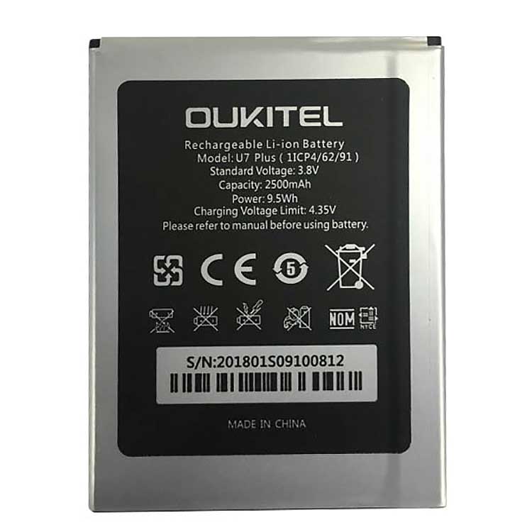 U7 smartphone batterie pour Oukitel U7 Plus