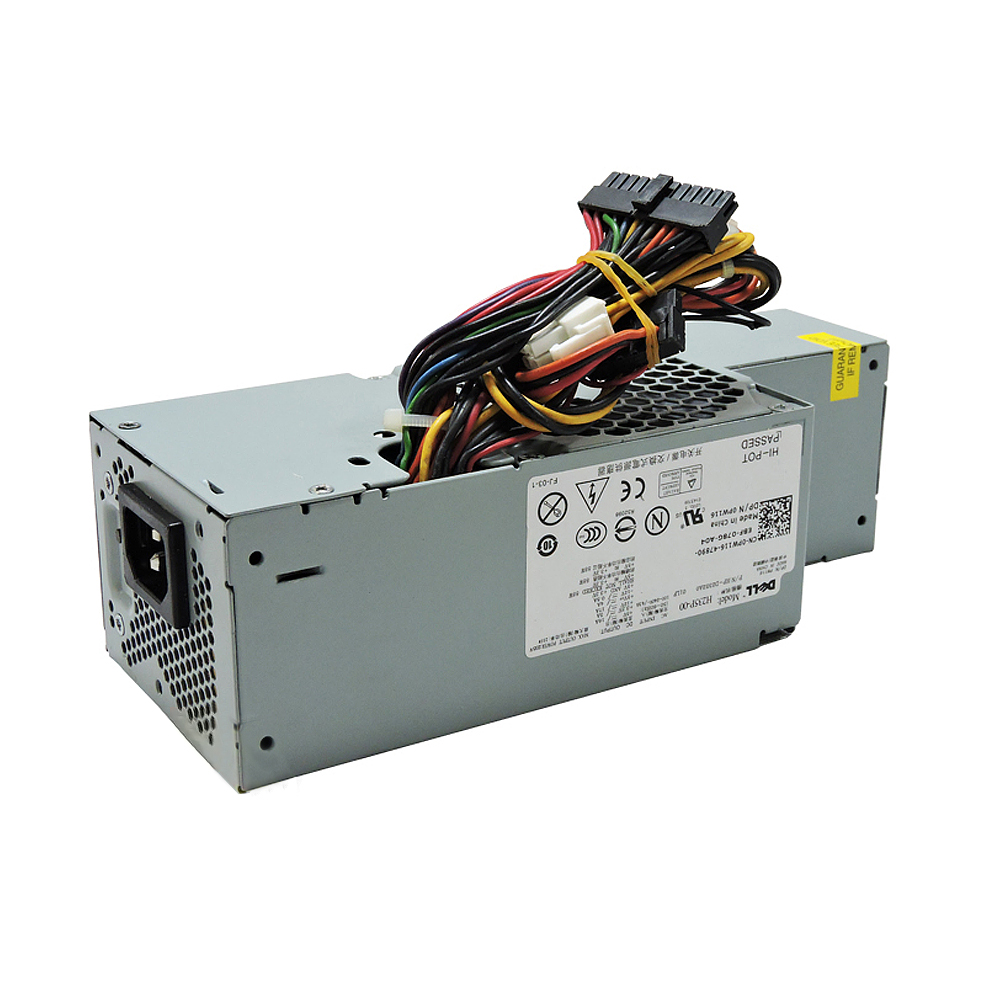 PW116,R224M,H235P-00 PC alimentation pour Dell 235W SFF Power Supply Unit Fits Optiplex 760, 780, 960, 980 Small Form Factor Systems