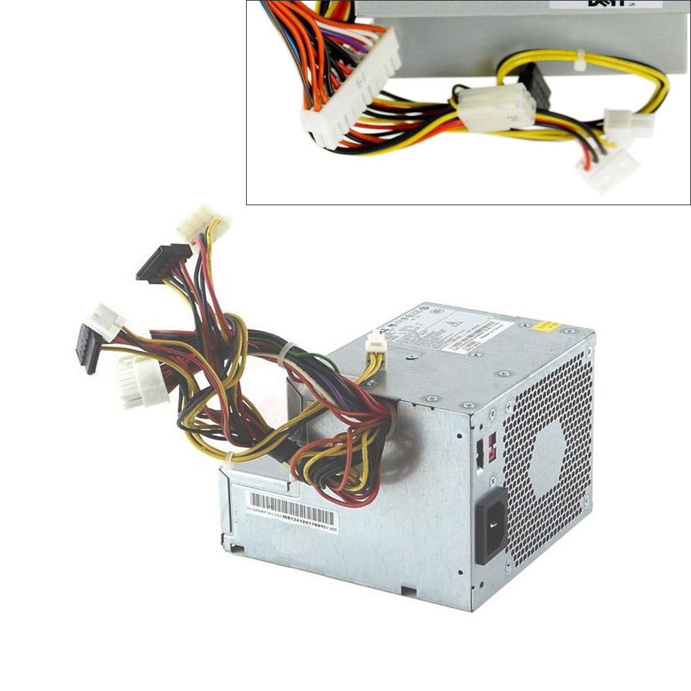 H280P-01,NH429 PC alimentation pour Dell DESKTOP 280W POWER SUPPLY H280P-01 HP-Q2828F3P LF