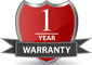 1 year warranty - battery adapter