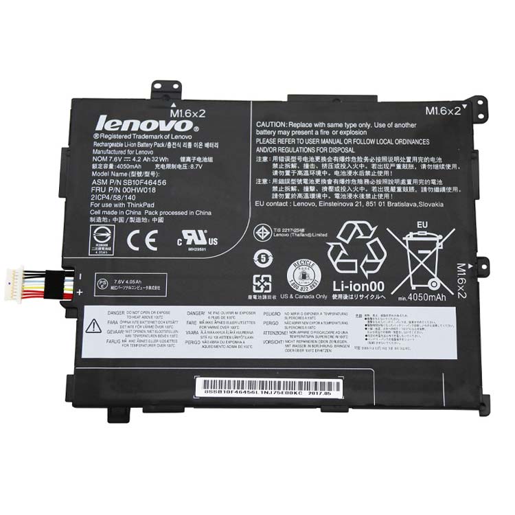 LENOVO 00HW016 Batterie ordinateur portable