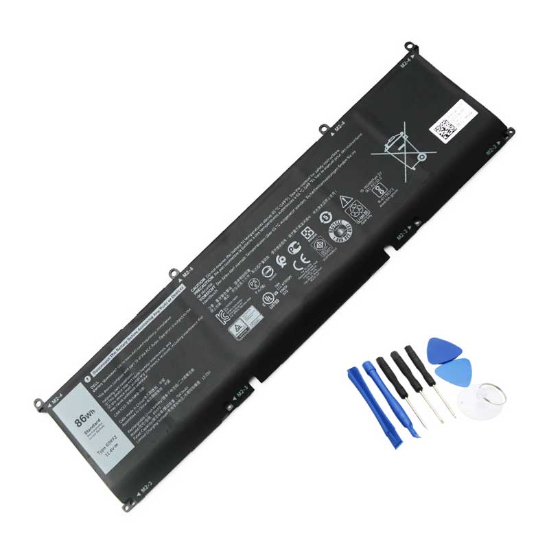 Dell M15 M17 R3 2020 9500 5550 series laptop battery