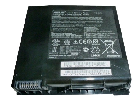 ASUS G74J G74S G74SX G74SW G74JH A42-G74 laptop battery