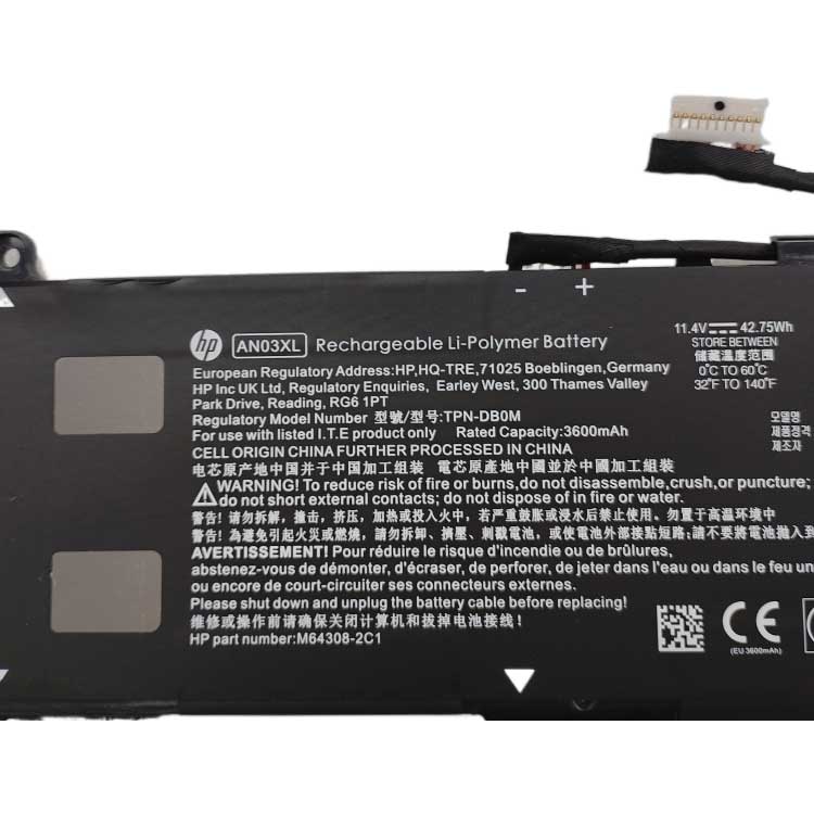 LENOVO AN03XL Batterie ordinateur portable