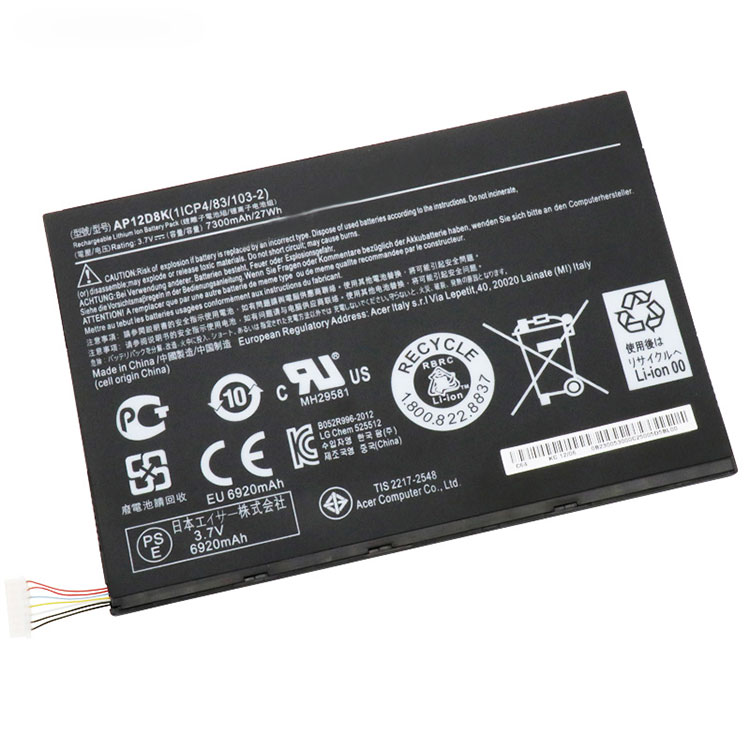 Acer Iconia Tab A3-A10 P3-171 W510 W510P laptop battery