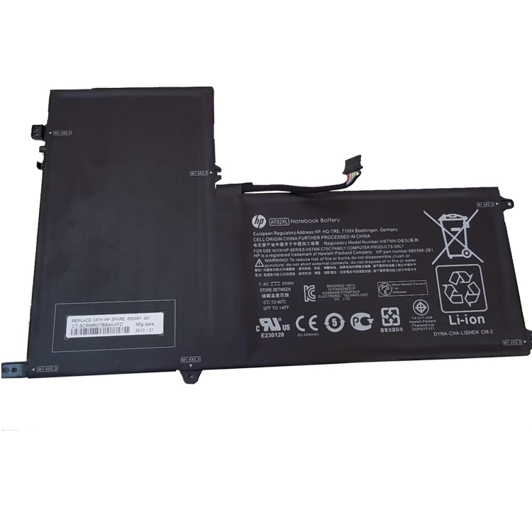 HP AT02XL Batterie ordinateur portable